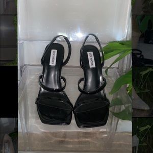 Steve Madden Black Strappy Shoe